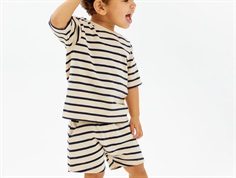 THE NEW Siblings Nat shorts mood indigo striped